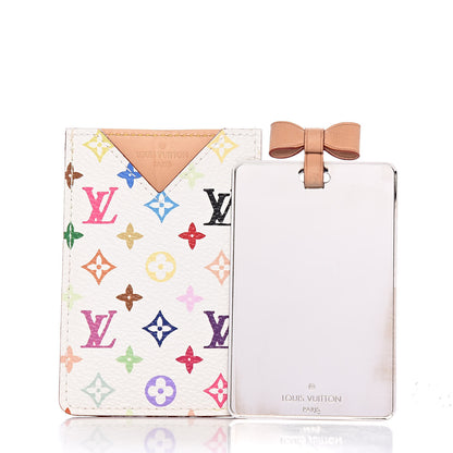 Louis Vuitton Monogram Multicolor Mirror and Case Pouch White 5 of 7