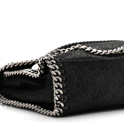 Stella McCartney Shaggy Deer Mini Falabella Shoulder Bag Black 9 of 10