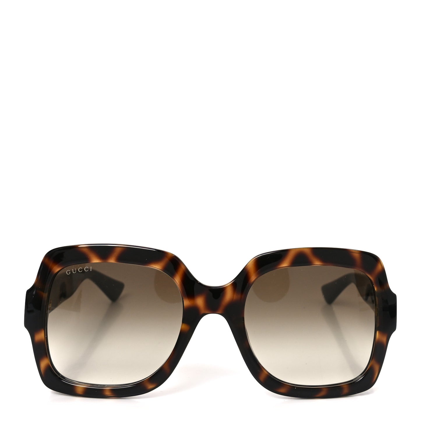Acetate Square Frame Sunglasses GG1337S Havana