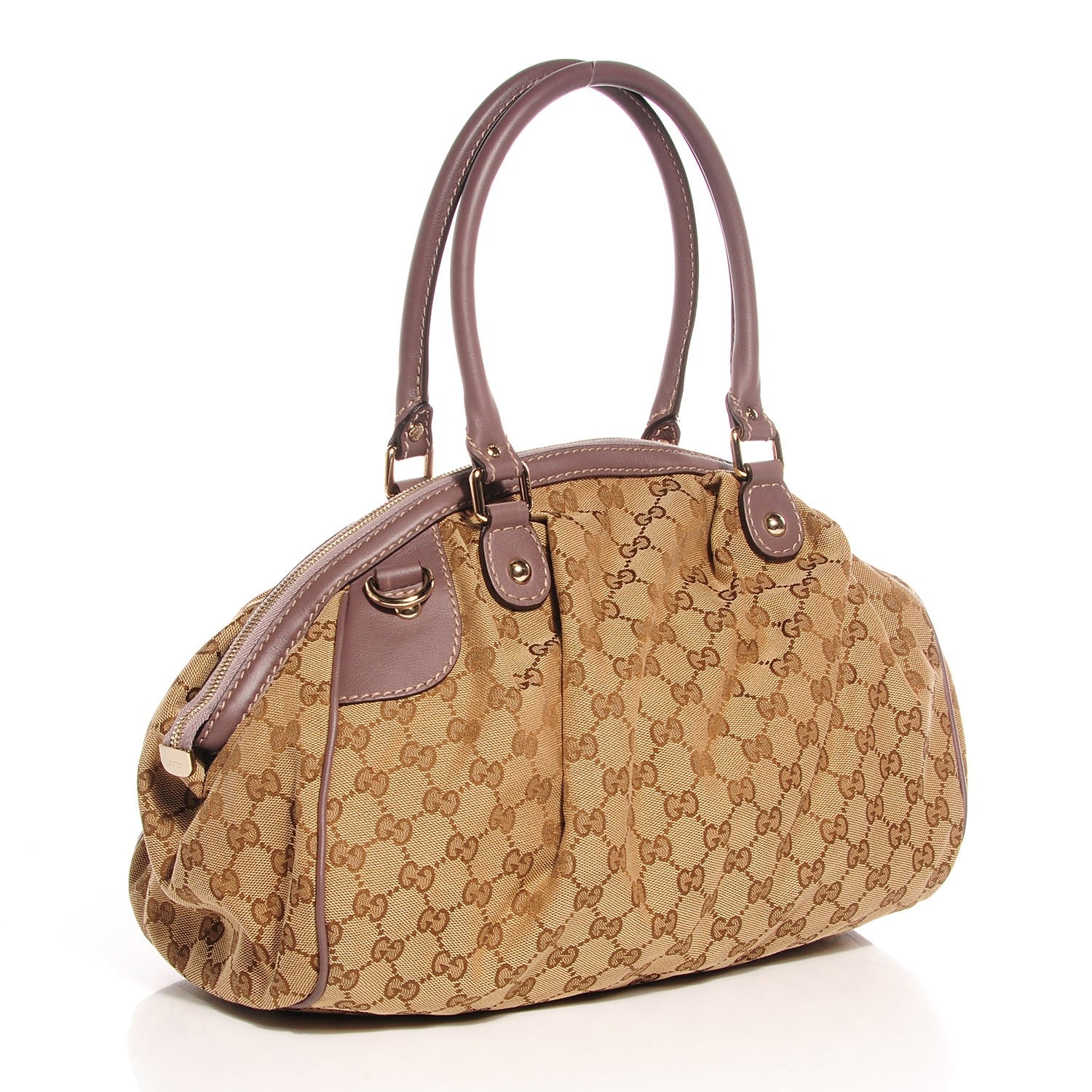 Gucci Monogram Medium Sukey Boston Lavender 3 of 7