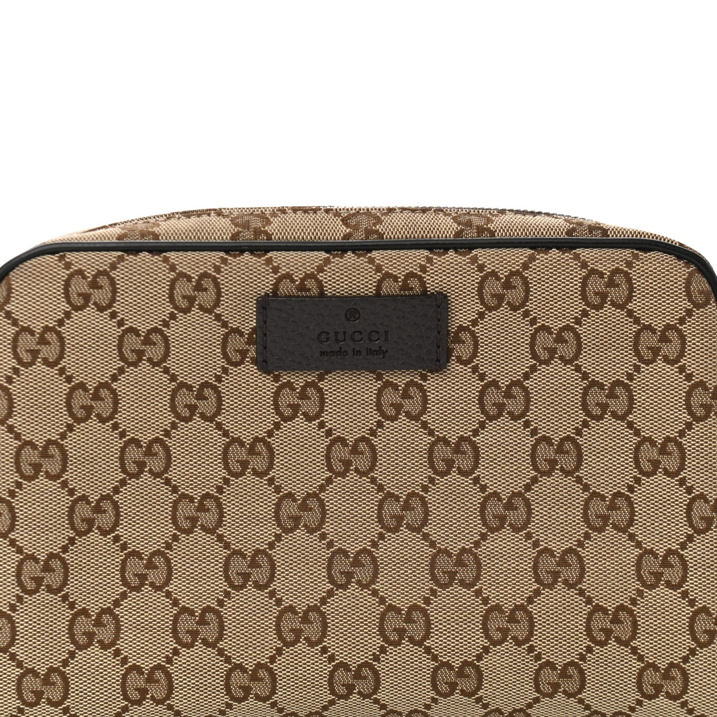 Monogram Belt Bag Dark Brown