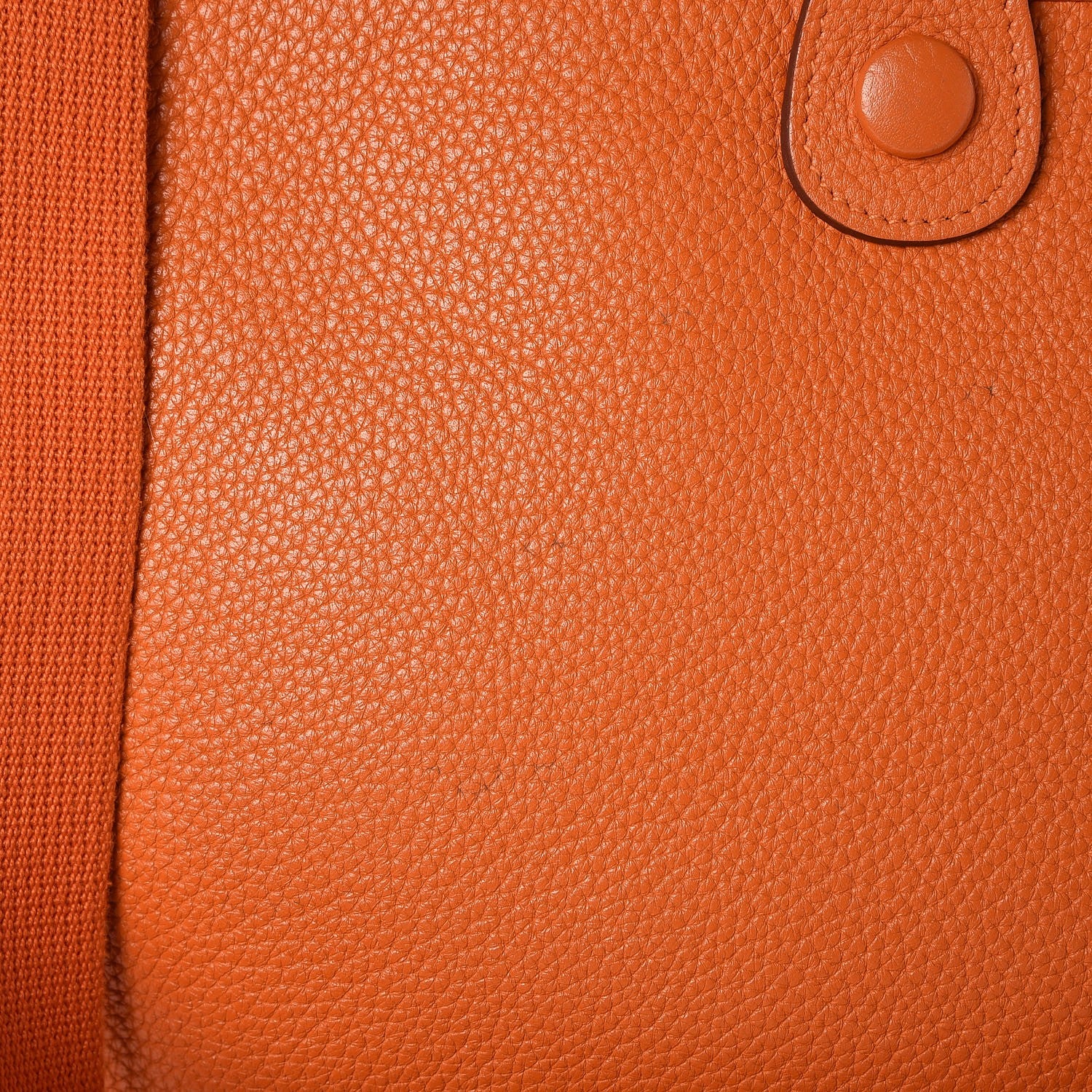 Hermes Taurillon Clemence Evelyne III PM Orange 8 of 9