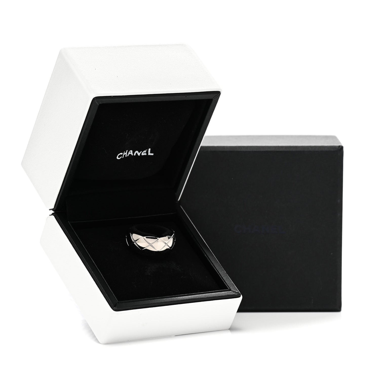 18K White Gold Small Coco Crush Ring 51 5.75