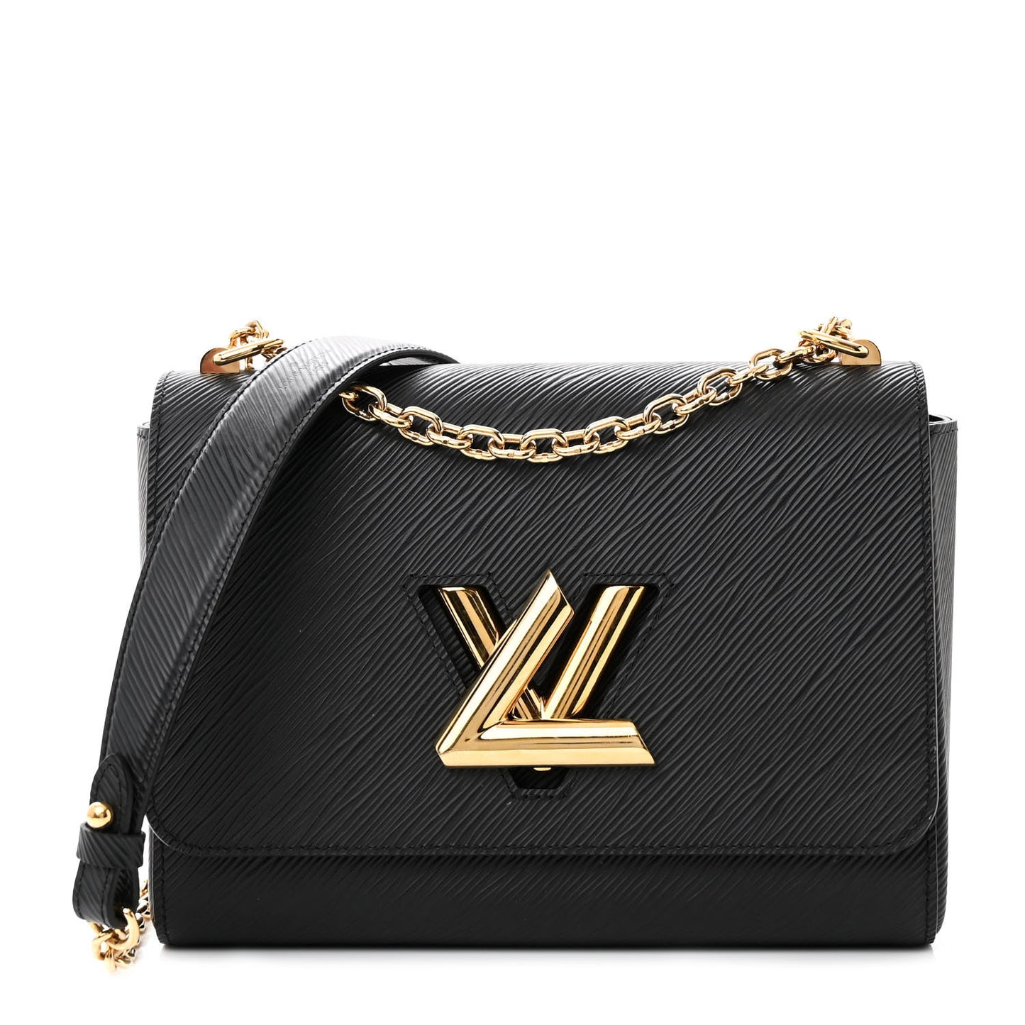 Epi Twist Shoulder Bag MM Black
