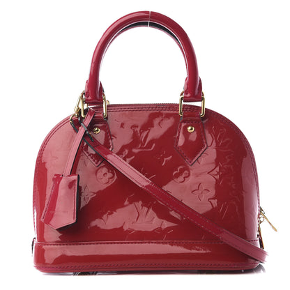 Louis Vuitton Vernis Alma BB Rose Indien 1 of 9