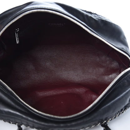 Chanel Smooth Calfskin Medium Luxe Ligne Bowler Black 5 of 14