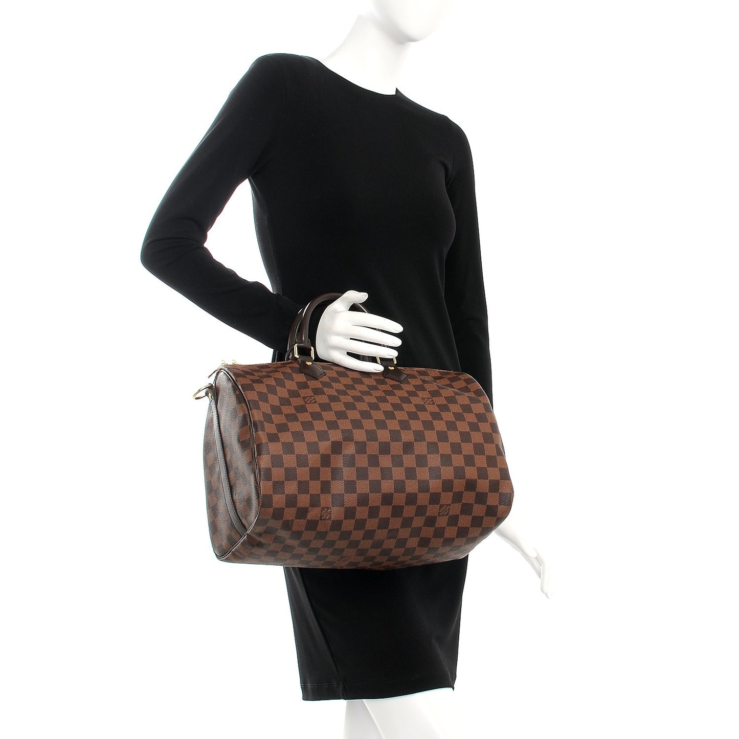 Damier Ebene Speedy Bandouliere 35