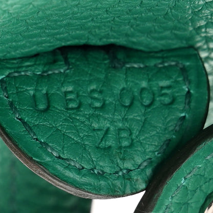 Hermes Taurillon Maurice Evelyne TPM Vert Jade 7 of 10