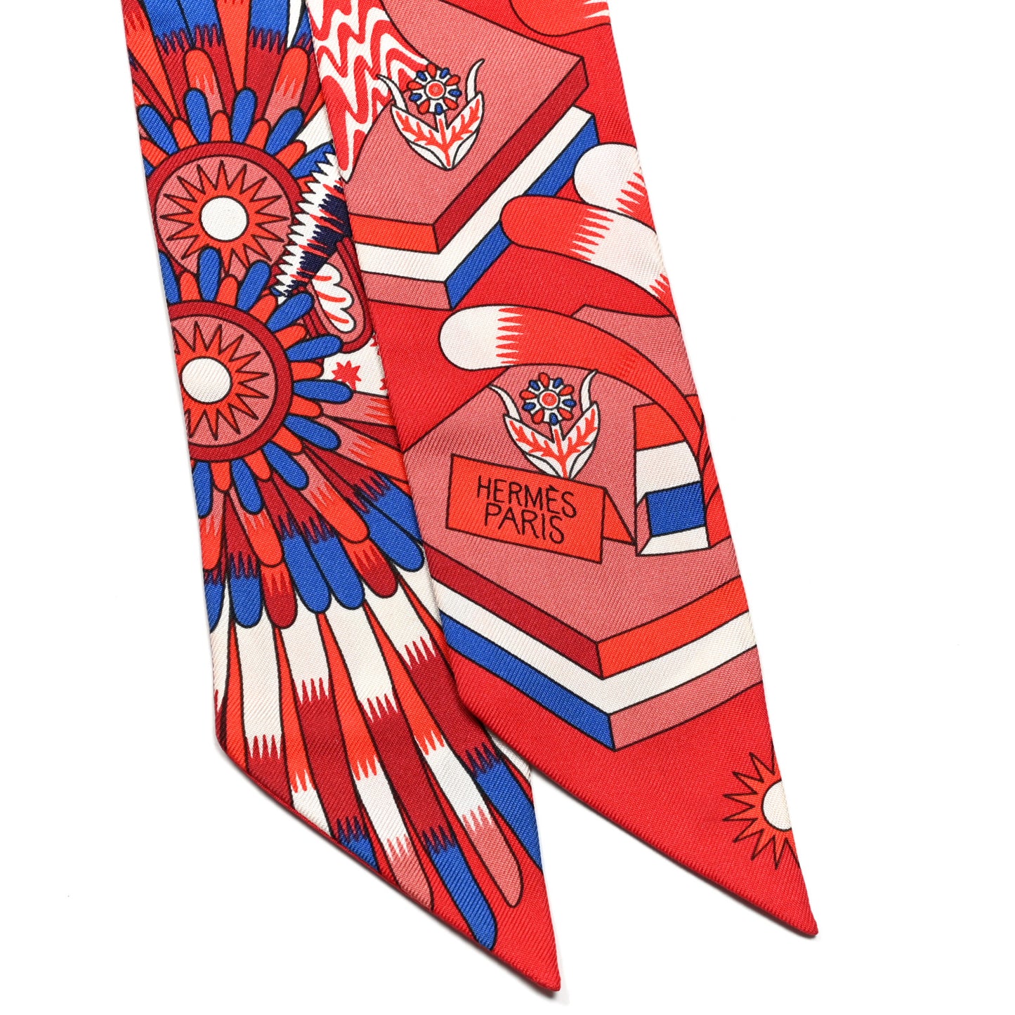 Silk La Source de Pegase Twilly Rouge Bleu Royal White