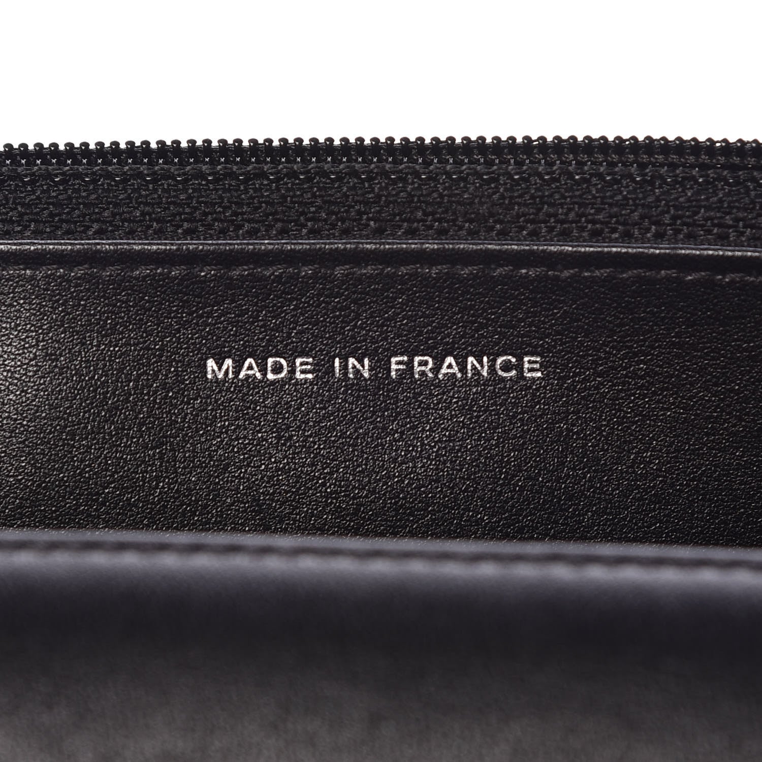 Chanel Caviar Timeless CC Wallet On Chain WOC Black 7 of 8