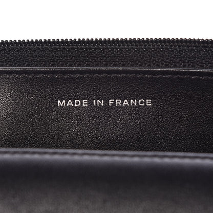 Chanel Caviar Timeless CC Wallet On Chain WOC Black 7 of 8