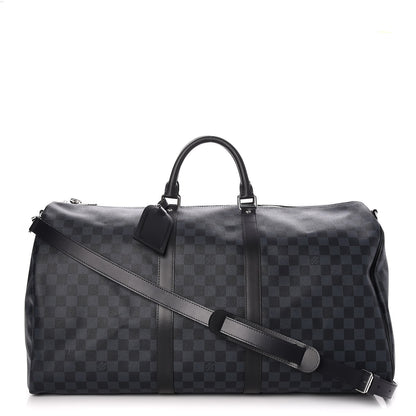 Louis Vuitton Damier Cobalt Keepall Bandouliere 55 1 of 7