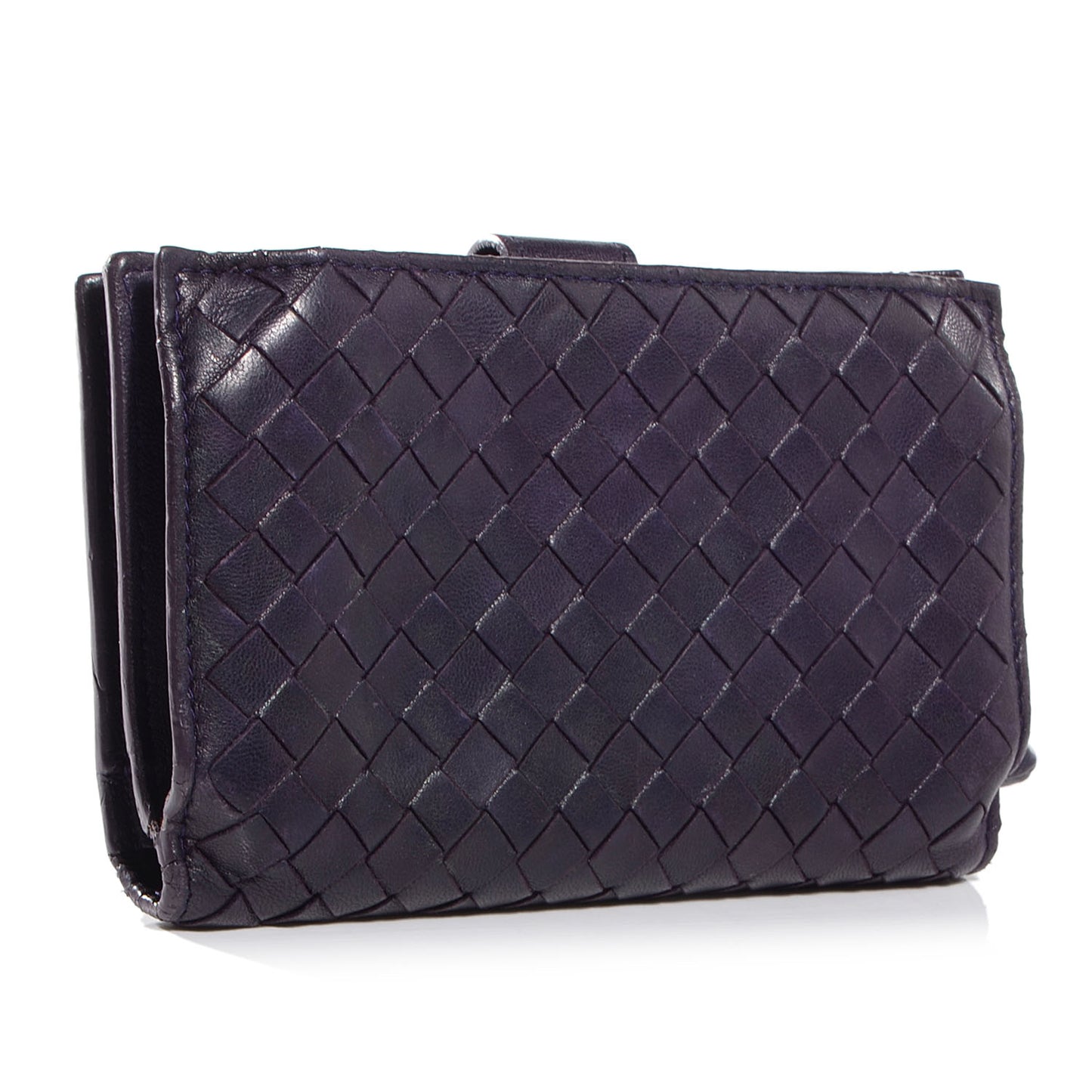 Nappa Intrecciato Continental Wallet Turbolence