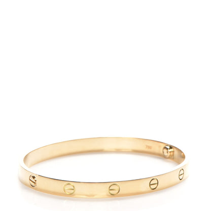 Cartier 18K Yellow Gold LOVE Bracelet 19 3 of 8