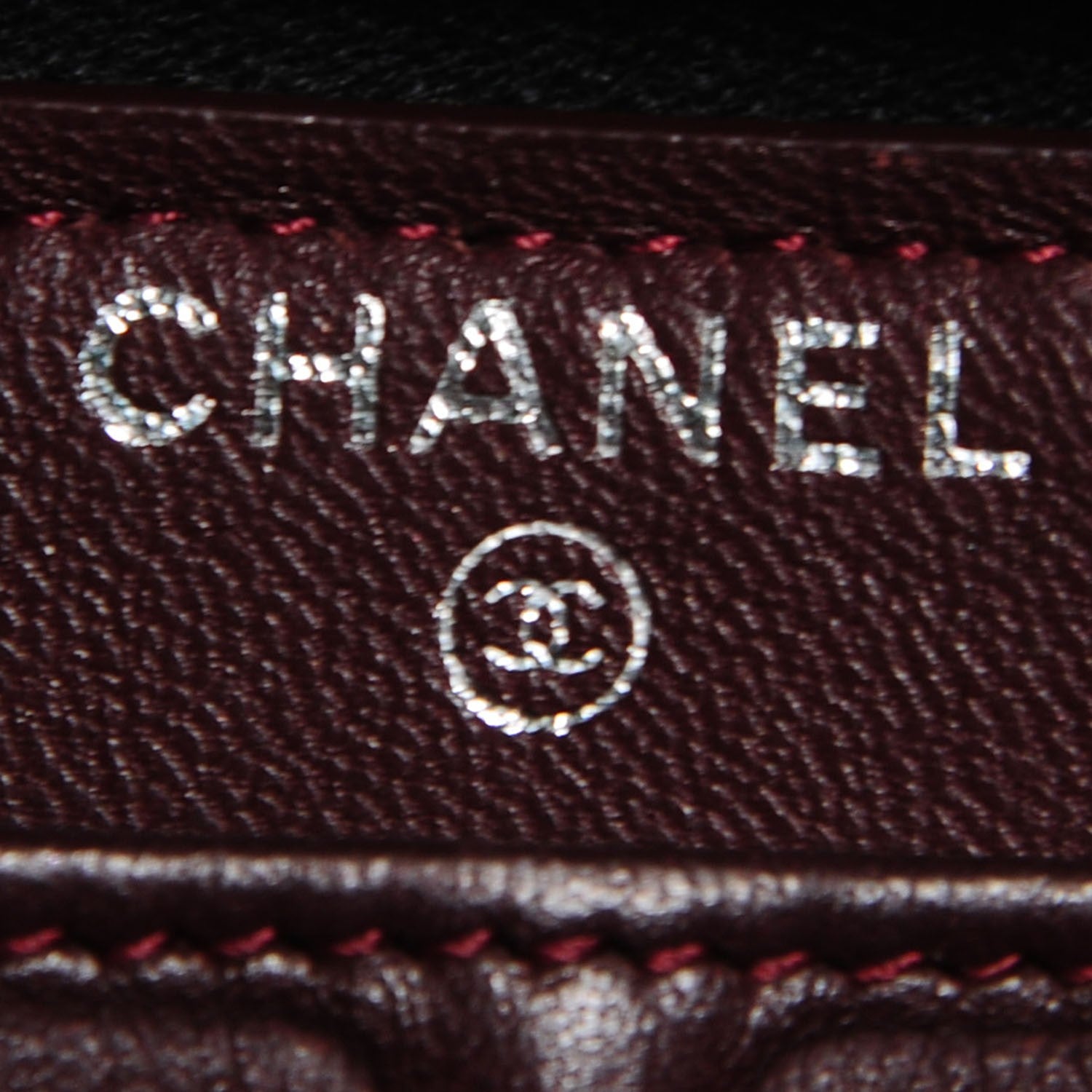 Chanel Lambskin Quilted Large Gusset Zip Around Wallet Black 7 of 9