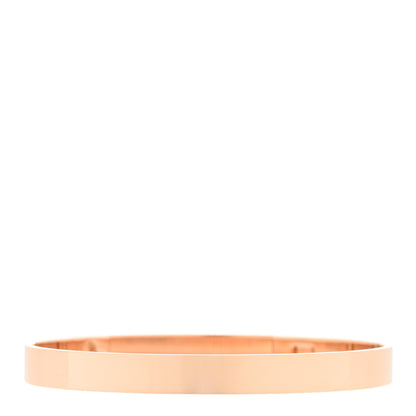 Hermes 18K Rose Gold PM Collier De Chien Bracelet SH 2 of 4