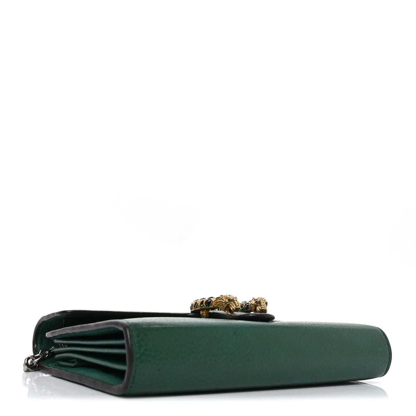 Calfskin Mini Dionysus Chain Wallet Emerald
