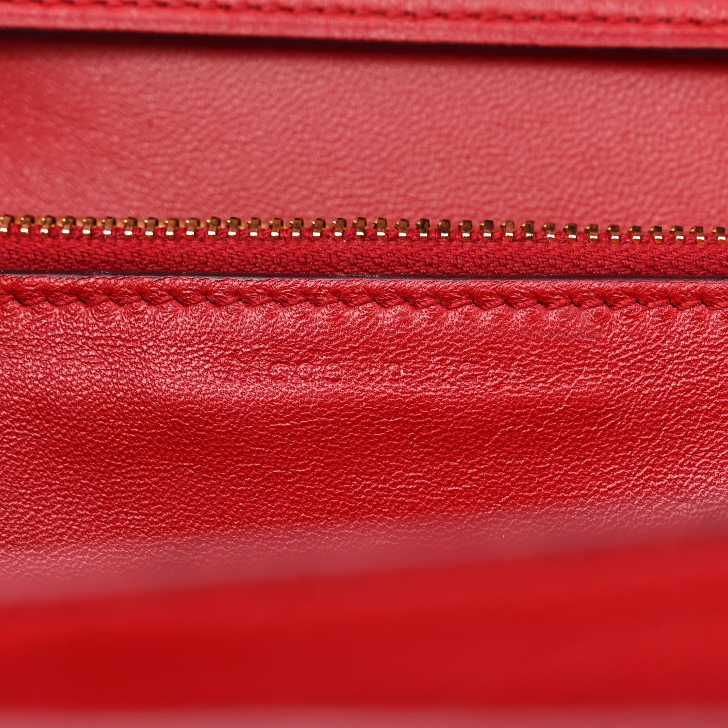 Celine Box Calfskin Medium Classic Box Flap Bag Red 7 of 15