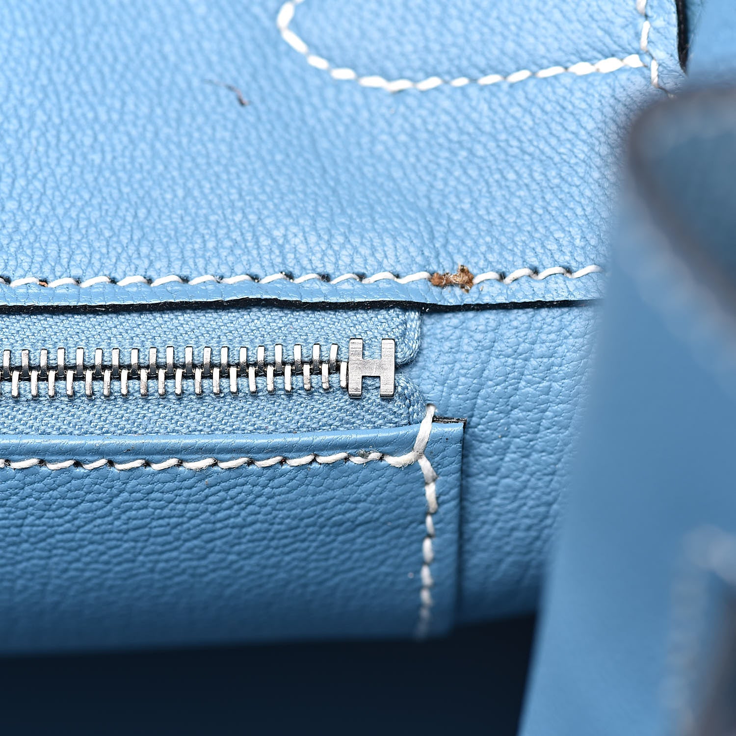 Hermes Togo Birkin 35 Blue Jean 13 of 28