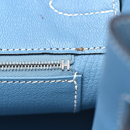 Hermes Togo Birkin 35 Blue Jean 13 of 28