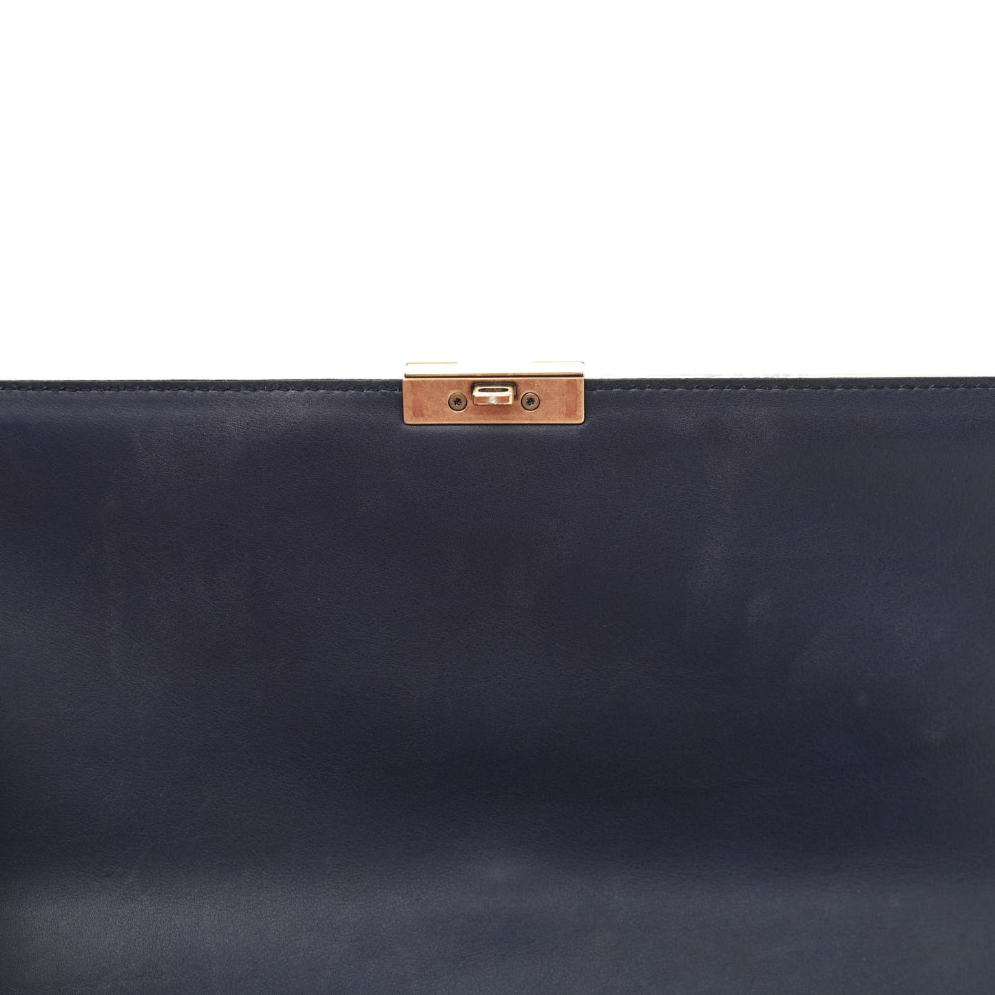 Calfskin Embroidered Riche Stripe Shoulder Bag Blue Red