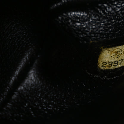 Chanel Caviar Chevron Quilted Mini Square Flap Black 7 of 10