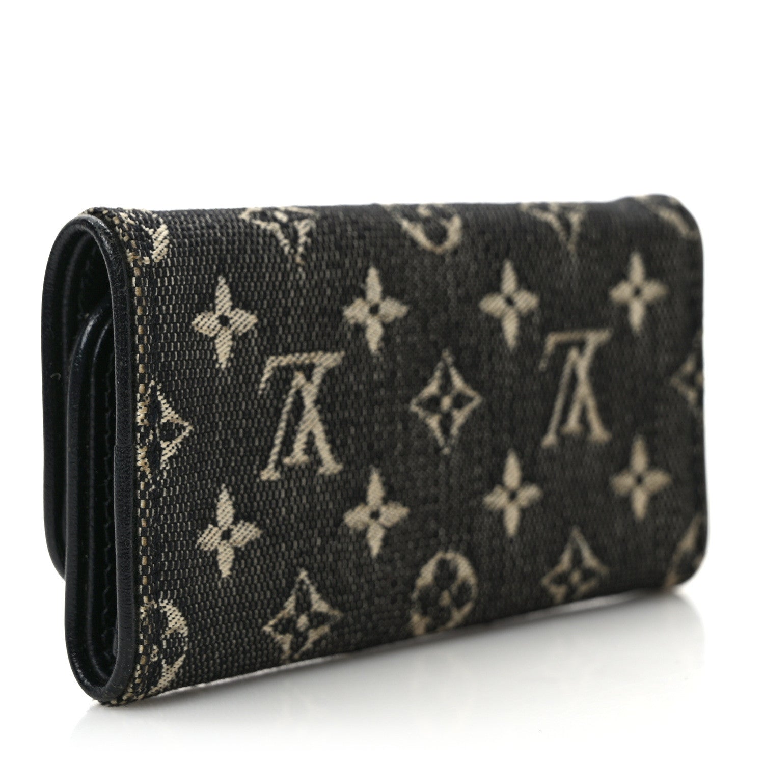 Louis Vuitton Mini Monogram 4 Key Multicles Holder Black 3 of 6