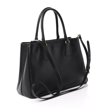 Prada Saffiano Lux Medium Tote Black 4 of 12