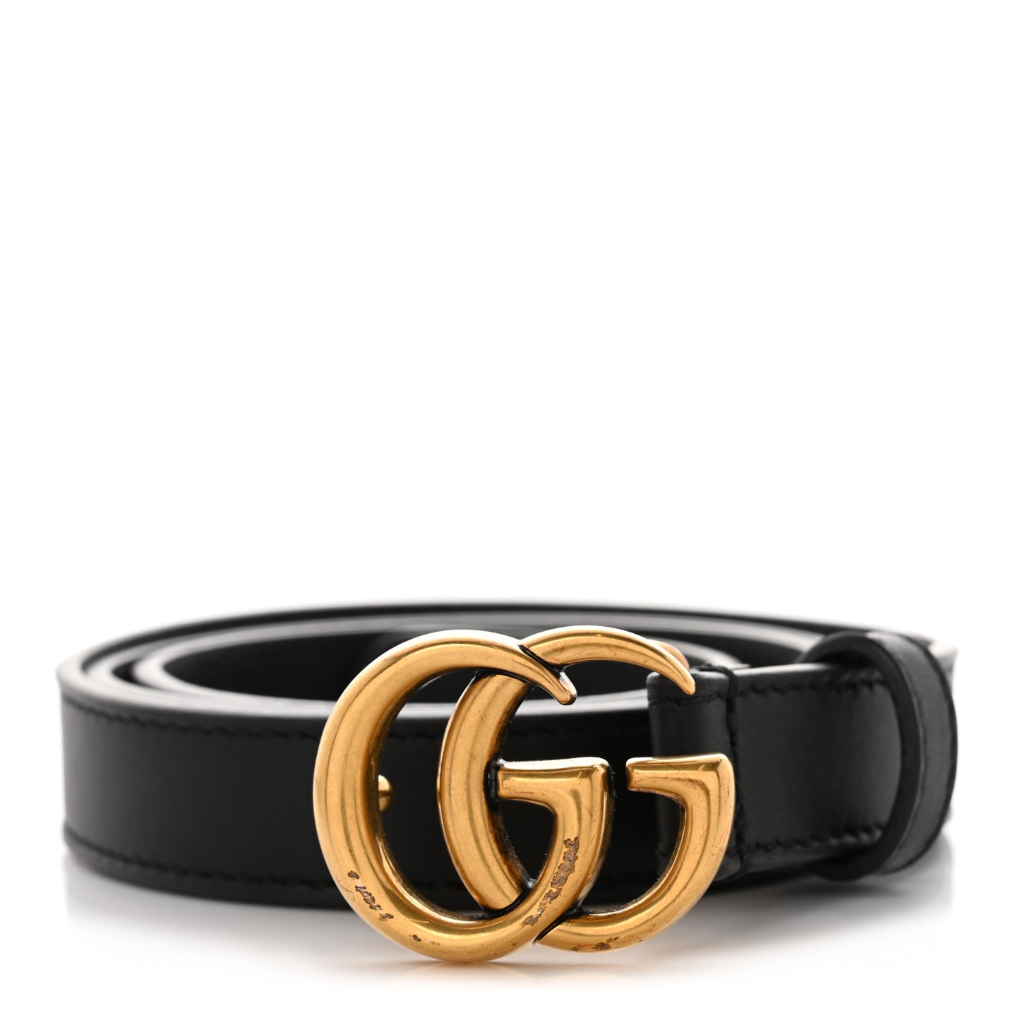 Calfskin Double G 40mm Belt 80 32 Black
