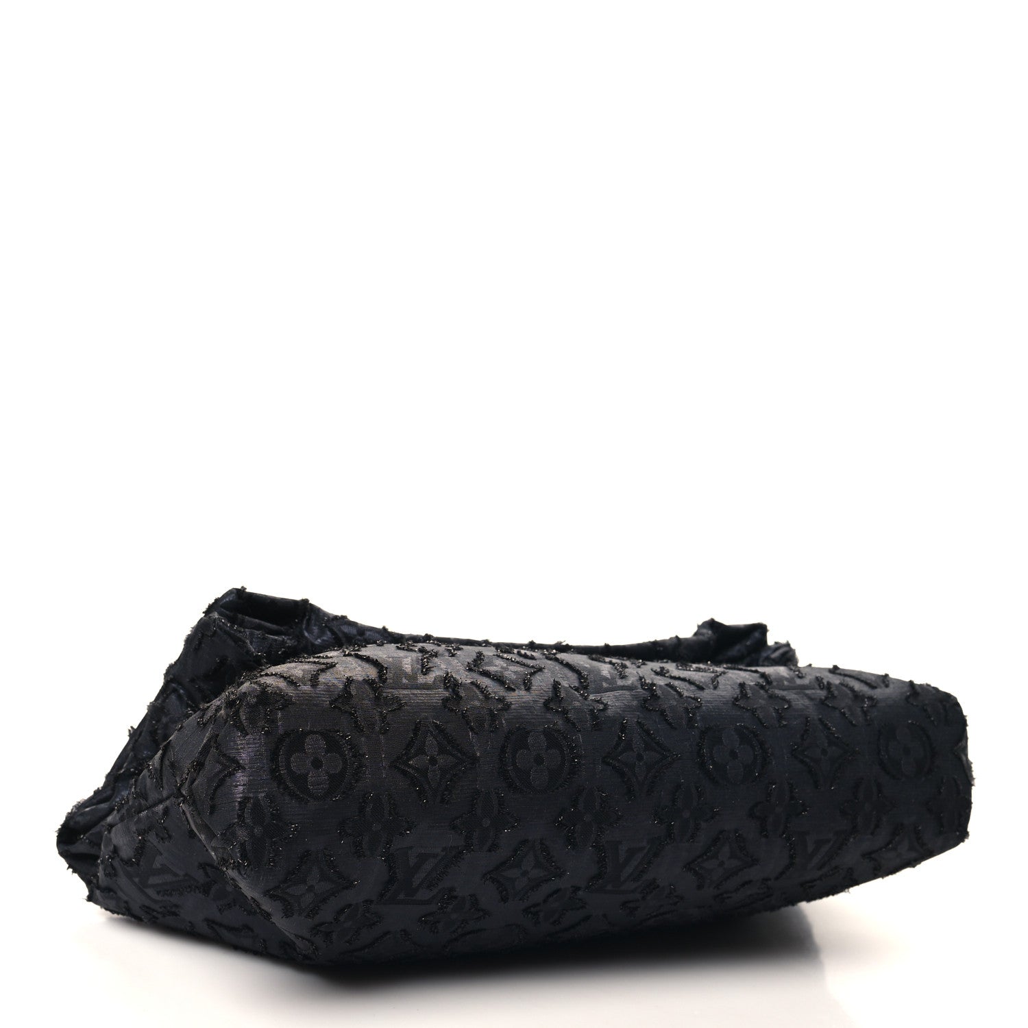 Louis Vuitton Lurex Quilted Monogram Altair Clutch  Black 4 of 11