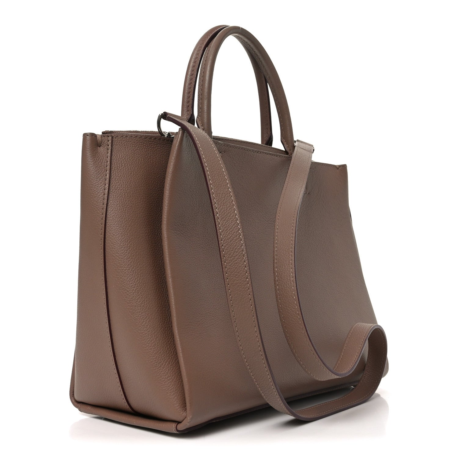 Louis Vuitton Calfskin Lockmeto Taupe Glace 3 of 9