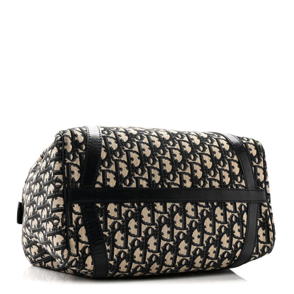 Christian Dior Monogram Boston Navy Blue 4 of 9