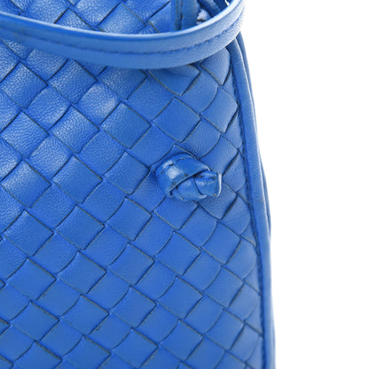 Bottega Veneta Nappa Intrecciato Nodini Bag Signal Blue 13 of 14