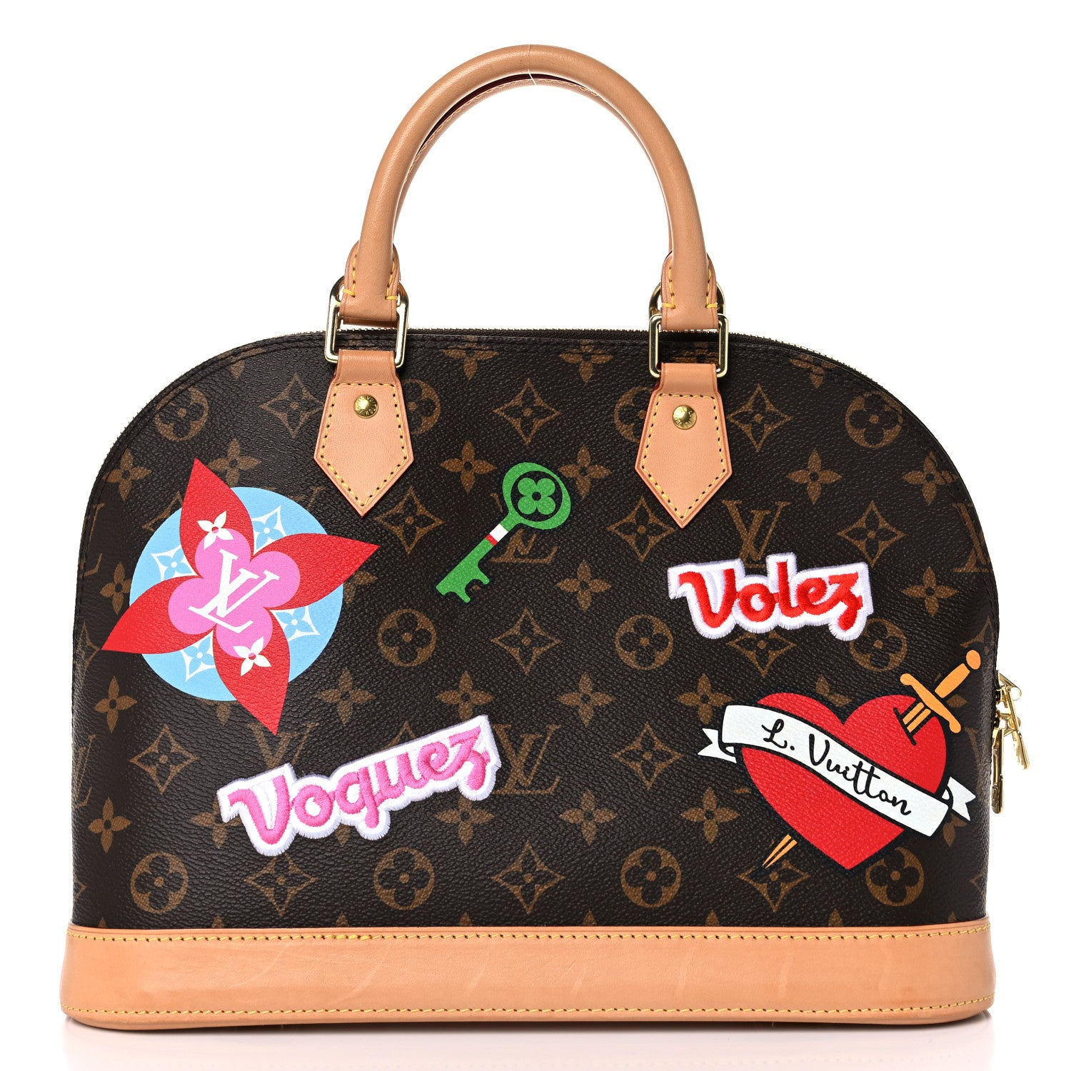 Louis Vuitton Monogram Stories Alma PM 4 of 21
