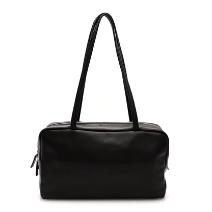 The Row Nappa Astra Bowling Bag Dark Brown Ans 1 of 9