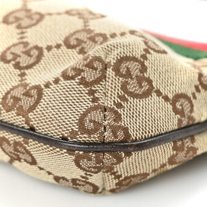 Gucci Monogram Web Pochette Dark Brown 9 of 9