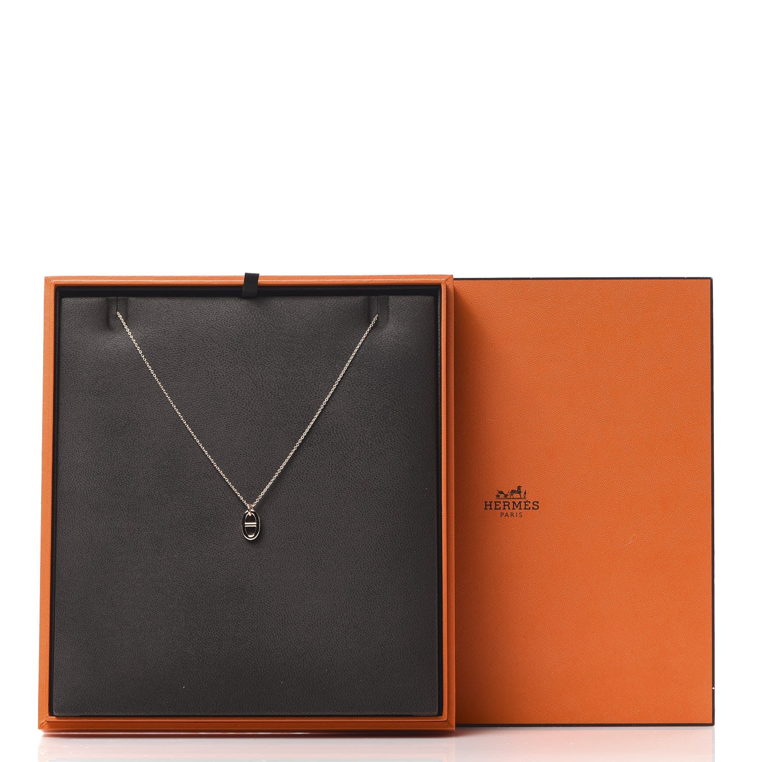 Hermes 18K Rose Gold PM Farandole Pendant Necklace 6 of 6