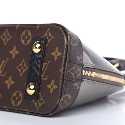 Louis Vuitton Vernis Epi Monogram Alma BB Champagne Metallise 7 of 9