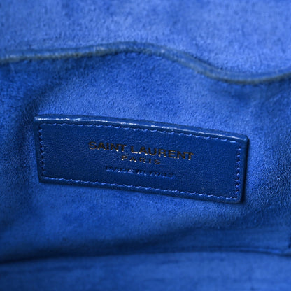 Saint Laurent Calfskin Nano Sac De Jour Royal Blue 6 of 10