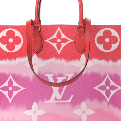 Louis Vuitton Monogram Escale Onthego GM Rouge 9 of 12