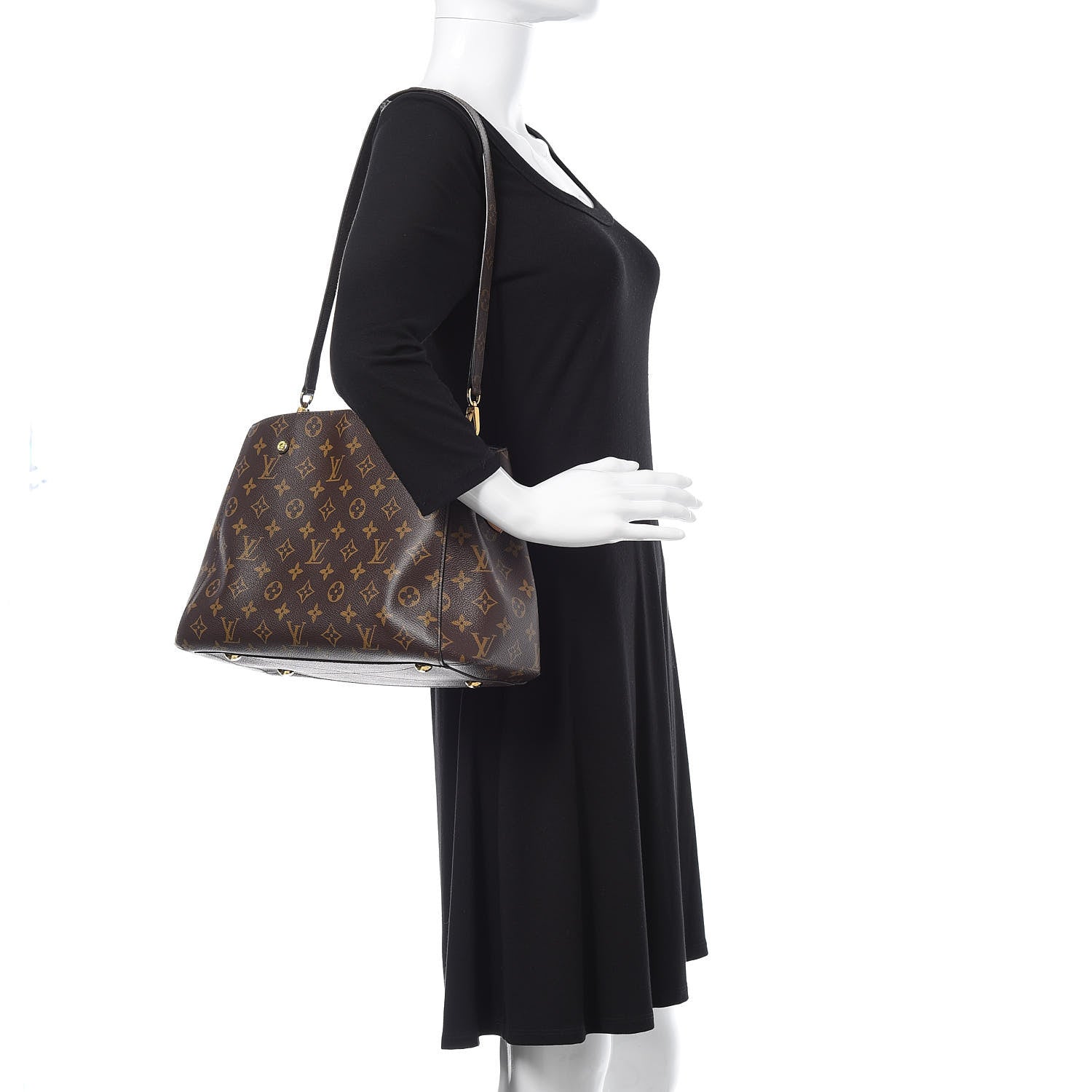 Louis Vuitton Monogram Montaigne MM 2 of 15