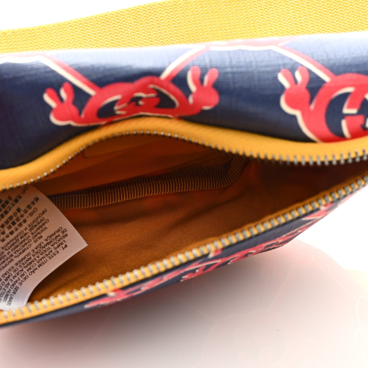 Gucci Coated Canvas Interlocking G Snail Childrens Belt Bag Blue 5 of 9