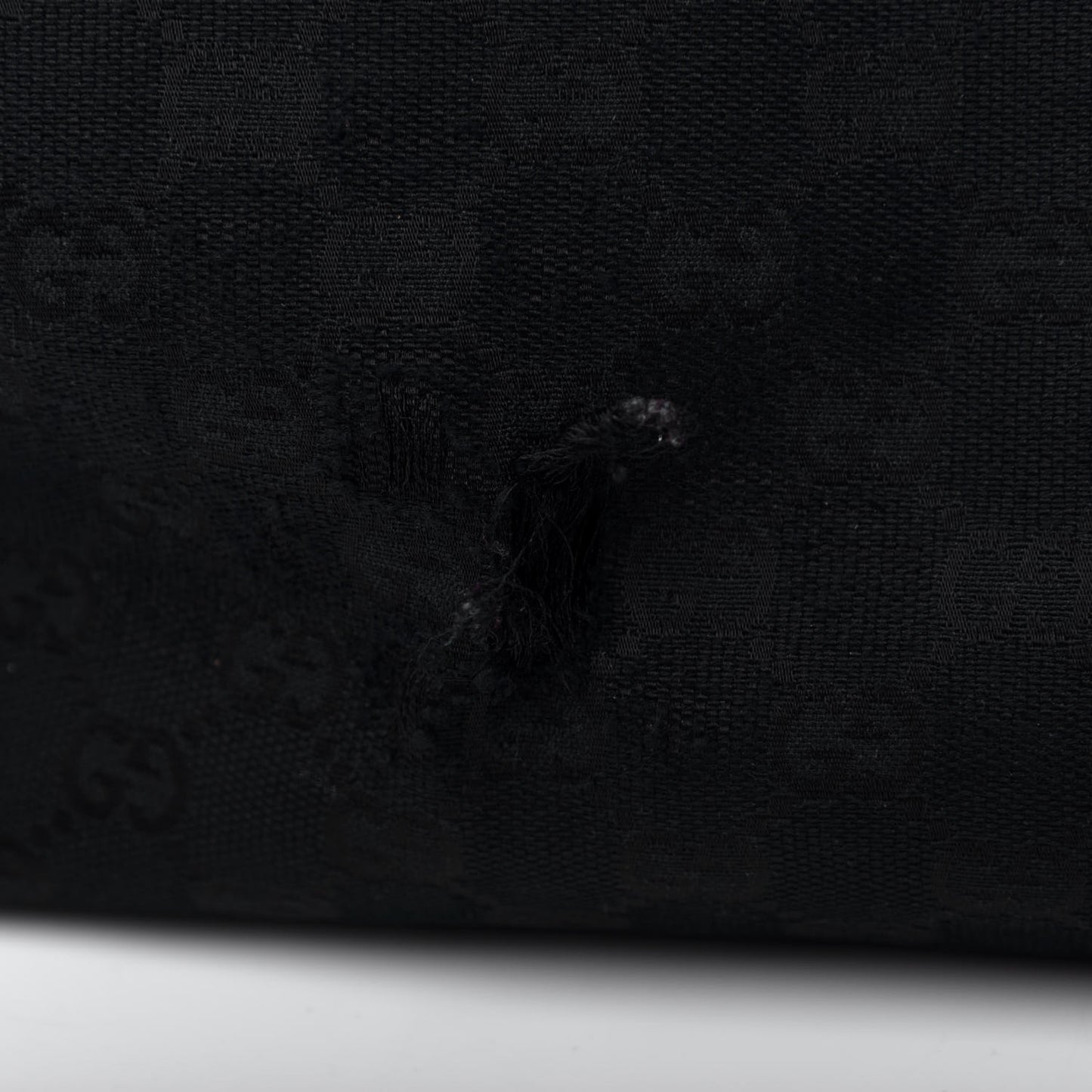 Nylon Monogram Large Web Handle Vertical Tote Black