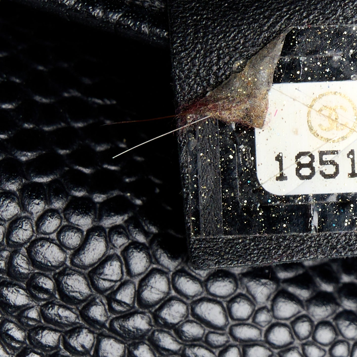 Caviar Half Moon Wallet On Chain WOC Black