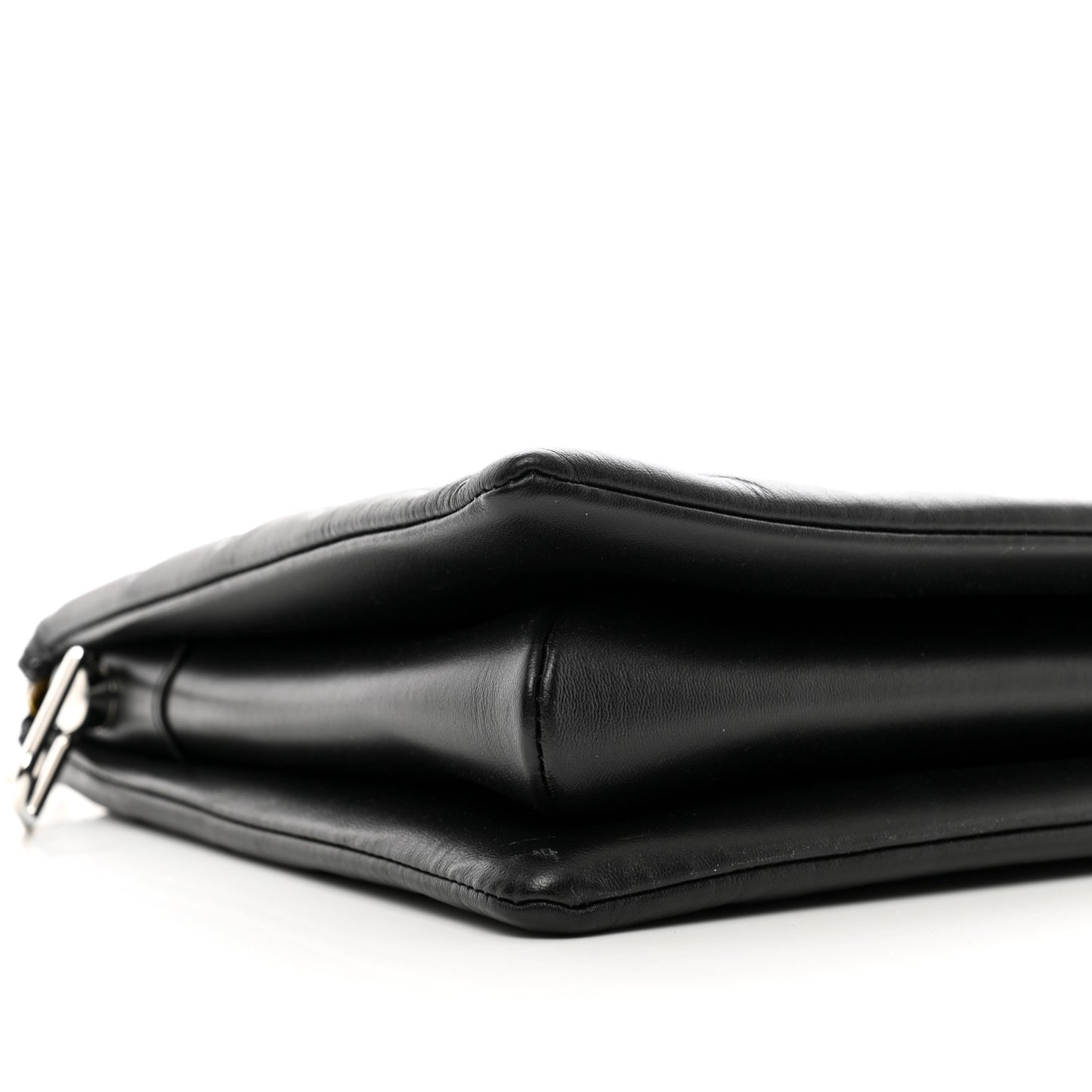 Lambskin Embossed Monogram Coussin MM Black Gray