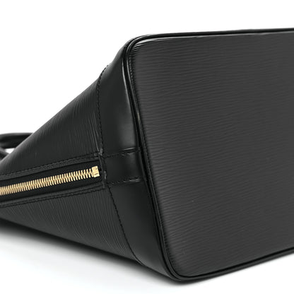 Louis Vuitton Epi Alma PM Black 11 of 12