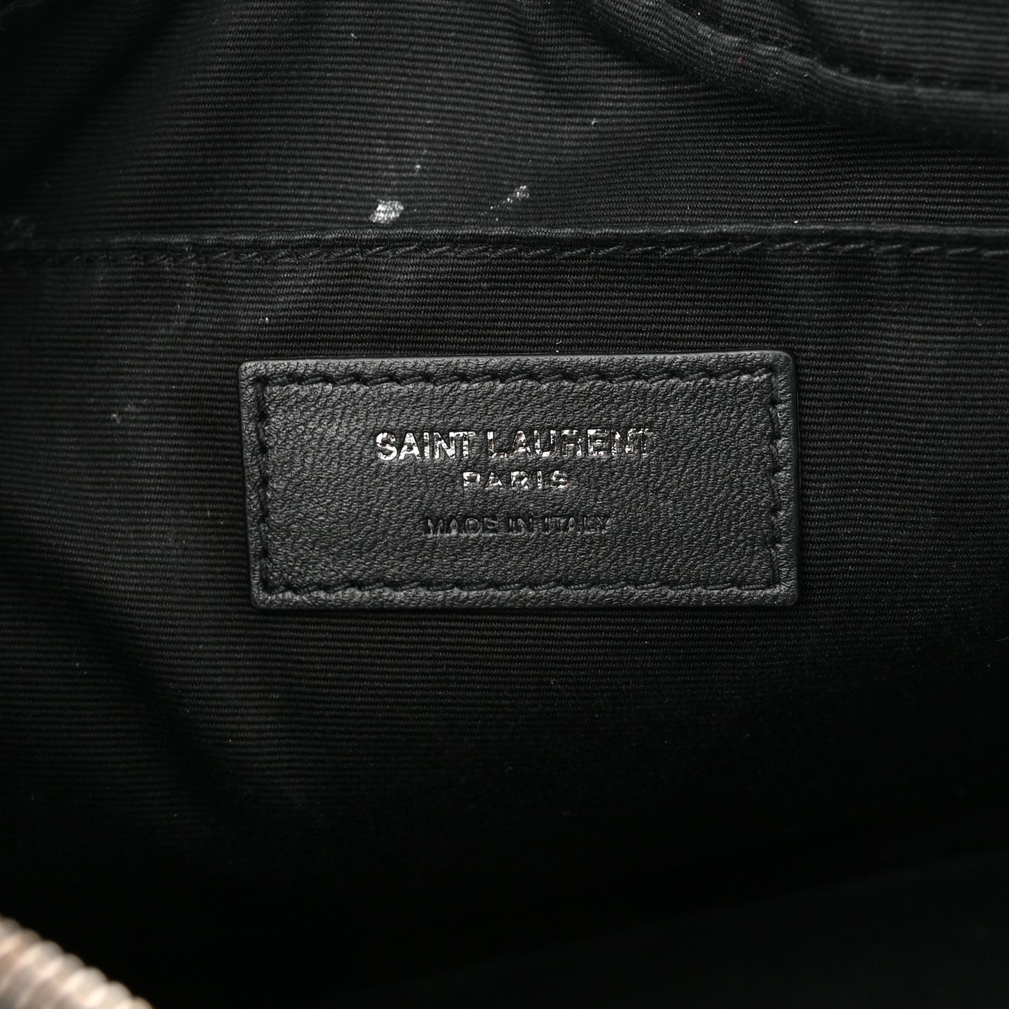 Calfskin Matelasse Monogram Lou Camera Bag Black