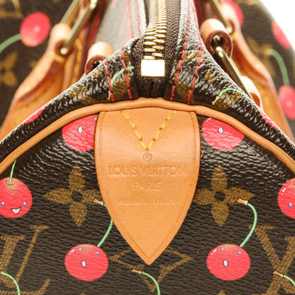 Louis Vuitton Monogram Cerises Speedy 25 5 of 7