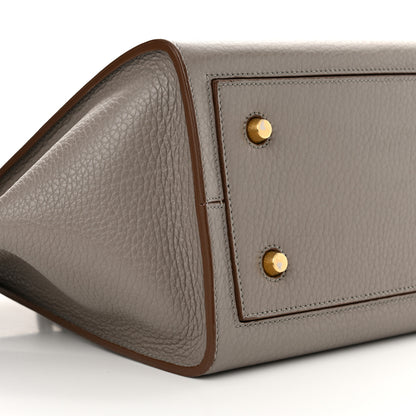 Celine Crisped Calfskin Mini Tie Knot Tote Medium Grey 8 of 10