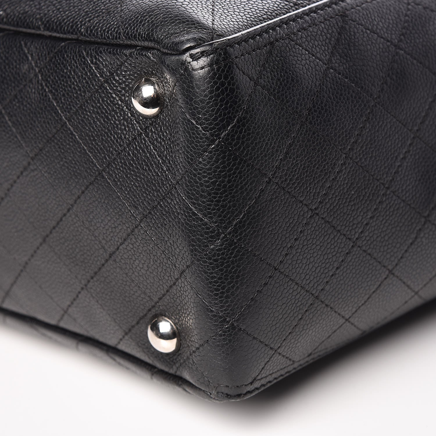 Chanel Grained Calfskin CC Pocket Tote Black 13 of 13